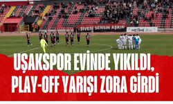 Uşakspor Evinde Yıkıldı, Play-Off Yarışı Zora Girdi