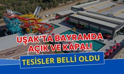 Uşak’ta Bayramda Açık ve Kapalı Tesisler Belli Oldu