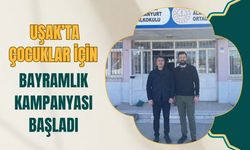 Uşak’ta Çocuklar İçin Bayramlık Kampanyası Başladı