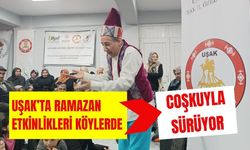 Uşak’ta Ramazan Etkinlikleri Köylerde Coşkuyla Sürüyor