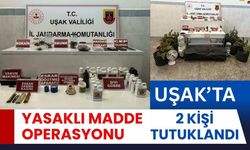 Uşak’ta Yasaklı Madde Operasyonu, Tutuklamalar Var