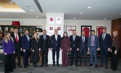 TÜMGİŞ Başkanı Kadooğlu’ndan Hacıosmanoğlu’na Ziyaret