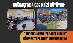 Bağbaşı’nda GES Krizi Büyüyor: “Toprağımızda Yabancı Olduk” Diyerek Toplantıyı Durdurdular