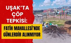 Uşak’ta Çöp Tepkisi: Fatih Mahallesi’nde Günlerdir Alınmıyor