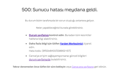 Canva Çöktü! Kullanıcılar Erişim Sorunu Yaşıyor