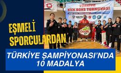Eşmeli Sporculardan Türkiye Şampiyonası’nda 10 Madalya