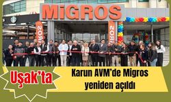 Karun AVM’de Migros yeniden açıldı, hareketlilik arttı