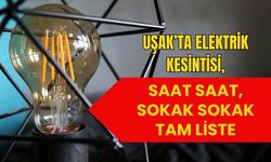 Uşak’ta Elektrik Kesintisi: Saat Saat, Sokak Sokak Tam Liste