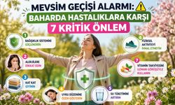 Mevsim Geçişi Alarmı: Baharda Hastalıklara Karşı 7 Kritik Önlem
