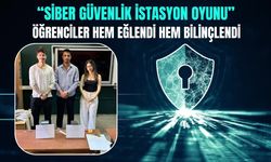 “Siber Güvenlik İstasyon Oyunu” ile Öğrenciler Hem Eğlendi Hem Bilinçlendi
