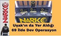 Uşak’ın da Yer Aldığı 69 İlde Dev Operasyon