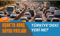 Uşak’ta Araç Sayısı Patladı! Türkiye’deki Yeri Ne?