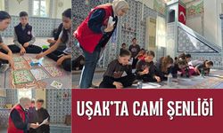 Uşak’ta Cami Şenliği: Minikler Yunus Emre Camii’nde Buluştu