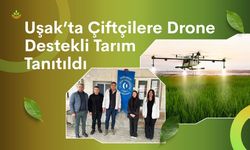 Uşak’ta Çiftçilere Drone Destekli Tarım Tanıtıldı