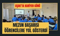Uşak’ta Kariyer Günü: Mezun Başarısı Öğrencilere Yol Gösterdi