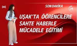 Uşak’ta Öğrencilere Sahte Haberle Mücadele Eğitimi
