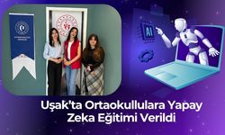 Uşak’ta Ortaokullulara Yapay Zeka Eğitimi Verildi