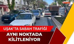 Uşak’ta Sabah Trafiği Aynı Noktada Kilitleniyor: İsmetpaşa Caddesi İçin Çözüm Bekleniyor
