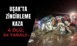 Uşak’ta Feci Zincirleme Kaza: Aynı Aileden 4 Kişi Hayatını Kaybetti