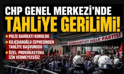 CHP Genel Merkezi’nde Tahliye Gerilimi: Polis Barikatı Kuruldu