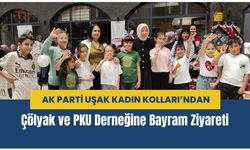 AK Parti Uşak Kadın Kolları’ndan Çölyak ve PKU Derneğine Bayram Ziyareti