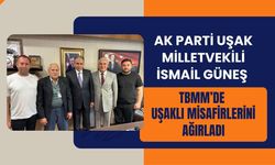 AK Parti Uşak Milletvekili İsmail Güneş TBMM’de Uşaklı Misafirlerini Ağırladı