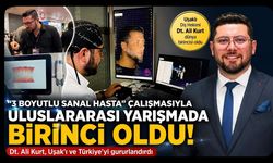 Uşaklı Diş Hekiminden Dünya Birinciliği: “3 Boyutlu Sanal Hasta” Projesi Zirveye Taşıdı
