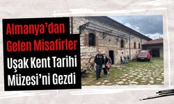 Almanya’dan Gelen Misafirler Uşak Kent Tarihi Müzesi’ni Gezdi