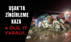 Uşak’ta Feci Zincirleme Kaza: Aynı Aileden 4 Kişi Hayatını Kaybetti