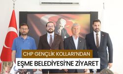CHP Gençlik Kolları’ndan Eşme Belediyesi’ne Ziyaret