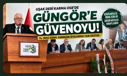 Uşak Deri Karma OSB’de Coşkun Güngör Yeniden Güven Tazeledi