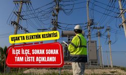 Uşak’ta Elektrik Kesintisi: İlçe İlçe, Sokak Sokak Tam Liste Açıklandı