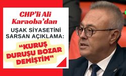 CHP’li Ali Karaoba’dan Uşak Siyasetini Sarsan Açıklama: “Kuruş Duruşu Bozar Demiştim”