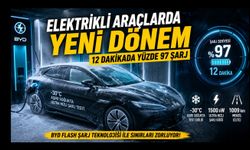 Elektrikli Araçlarda Yeni Dönem: 12 Dakikada Yüzde 97 Şarj