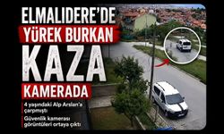 Elmalıdere’de Yürek Burkan Kaza Kamerada