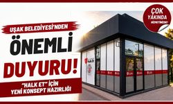 Uşak Belediyesi’nden “Halk Et” İçin Yeni Konsept Hazırlığı