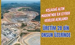 Kışladağ Altın Madeni’nde İlk Çeyrek Verileri Açıklandı: Üretim 28 Bin Onsun Üzerinde