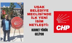 Uşak Belediye Meclisi’nde İlk Yeni İsim Netleşti: Kudret Yörük Meclise Giriyor