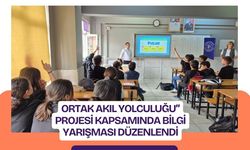 Ortak Akıl Yolculuğu” Projesi Kapsamında Bilgi Yarışması Düzenlendi