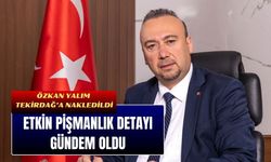 Özkan Yalım Tekirdağ’a Nakledildi, Etkin Pişmanlık Detayı Gündem Oldu
