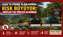 Uşak’ta Piknik Alanlarında Risk Büyüyor, Ekipler Yaz Öncesi Teyakkuzda