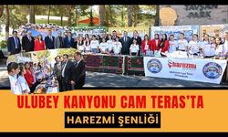 Ulubey Kanyonu Cam Teras’ta Harezmi Şenliği: Öğrenciler Kültürlerini Sahaya Taşıdı
