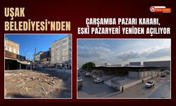 Uşak Belediyesi’nden Çarşamba Pazarı Kararı, Eski Pazaryeri Yeniden Açılıyor