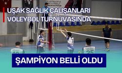 Uşak Sağlık Çalışanları Voleybol Turnuvasında Şampiyon Belli Oldu