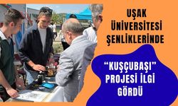 Uşak Üniversitesi Şenliklerinde “KUŞÇUBAŞI” Projesi İlgi Gördü