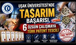 Uşak Üniversitesi’nde Tasarım Başarısı, 6 Özgün Çalışmaya Türk Patent Tescili