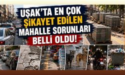 Uşak’ta En Çok Şikayet Edilen Mahalle Sorunları Belli Oldu!