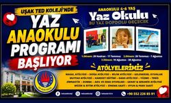 Uşak TED Koleji’nde Yaz Anaokulu Programı Başlıyor