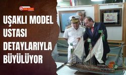 Uşaklı Model Ustası Detaylarıyla Büyülüyor: Gemi Tasarımında El İşçiliği Öne Çıkıyor