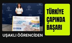 Uşaklı Öğrenciden Türkiye Çapında Başarı